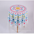 polyester towel print round table cloth used